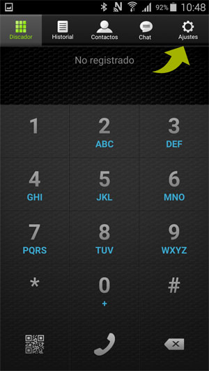 softphone android zoiper ajustes voip