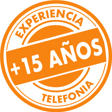 15 años experiencia telefonia ip empresas