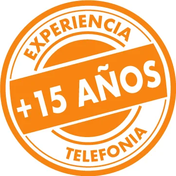 15 años experiencia telefonia ip empresas
